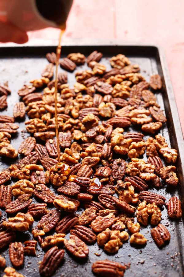 1Pan Spiced Candied Nuts Minimalist Baker Recipes