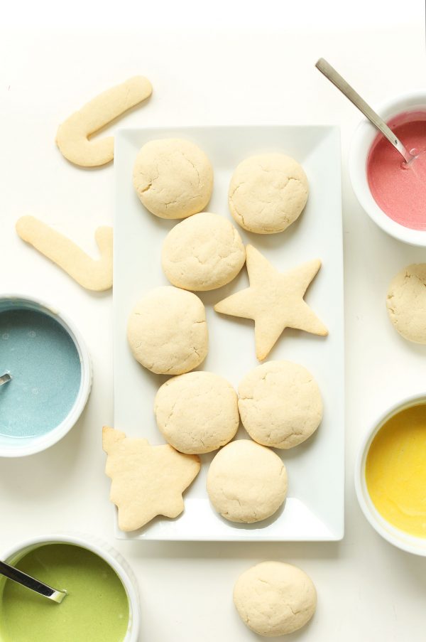 Fluffy Vegan Gluten Free Sugar Cookies Minimalist Baker Recipes