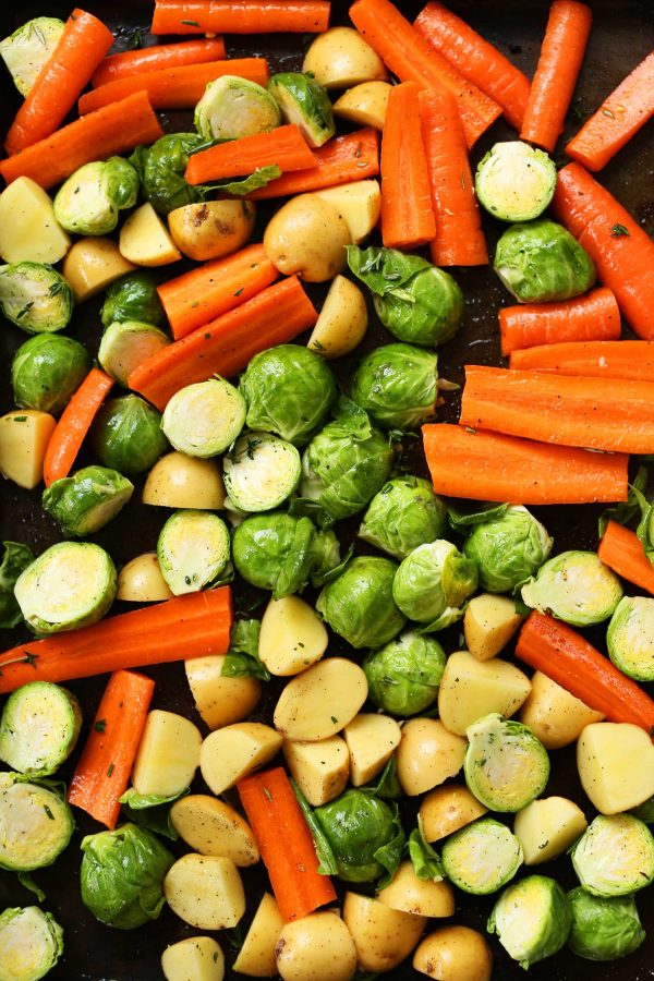 Roasted Vegetable Quinoa Harvest Bowl | Minimalist Baker Recipes