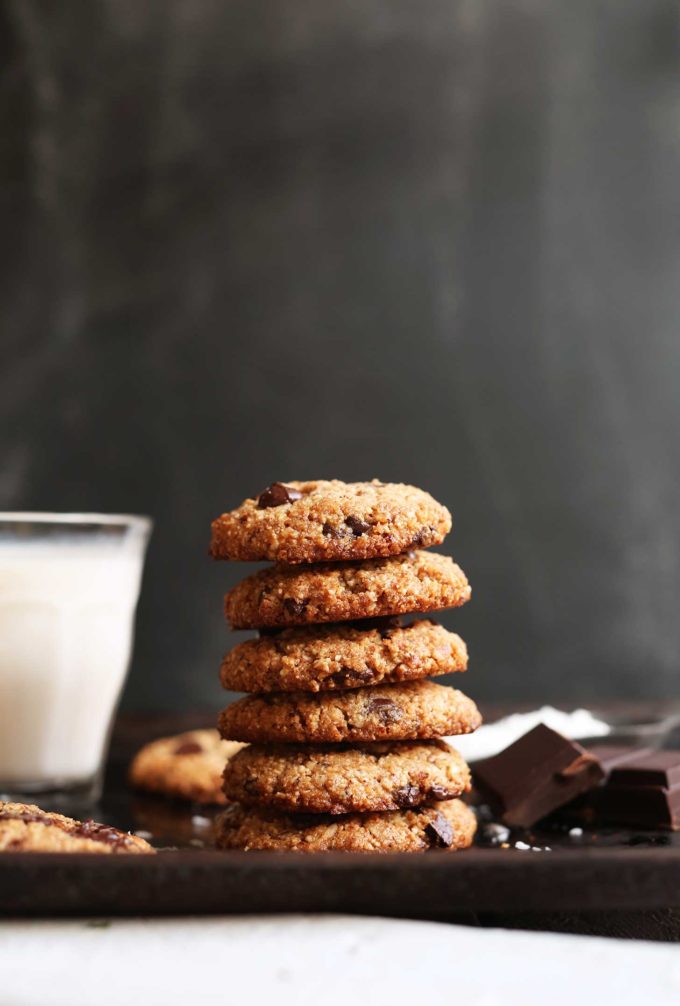 Chocolate Chip Almond Meal Cookies Minimalist Baker Recipes