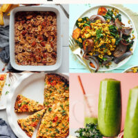 Baked oatmeal, tofu scramble, and more vegan holiday breakfast recipes including sweet and savory options