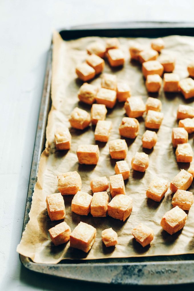 Healthy Almond Butter Tofu Stir-Fry | Minimalist Baker Recipes