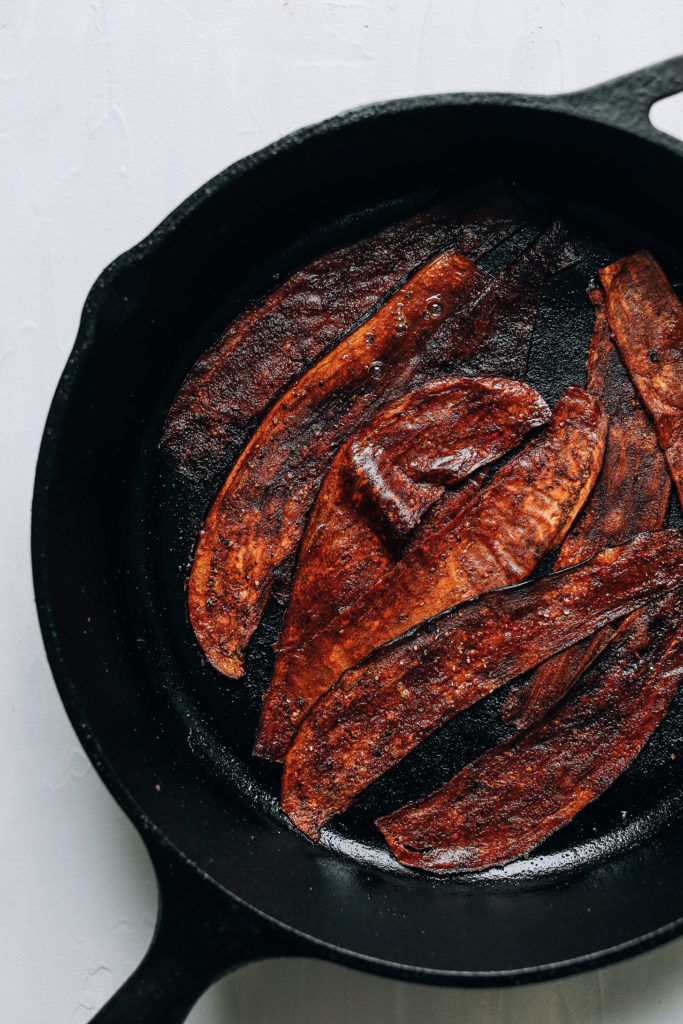 Vegan BLT Sandwich With Eggplant Bacon | Minimalist Baker Recipes