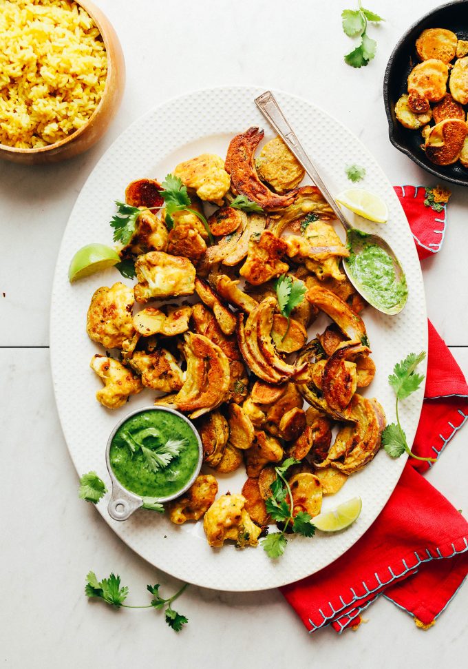 Mixed Vegetable Pakoras (30 minutes!)