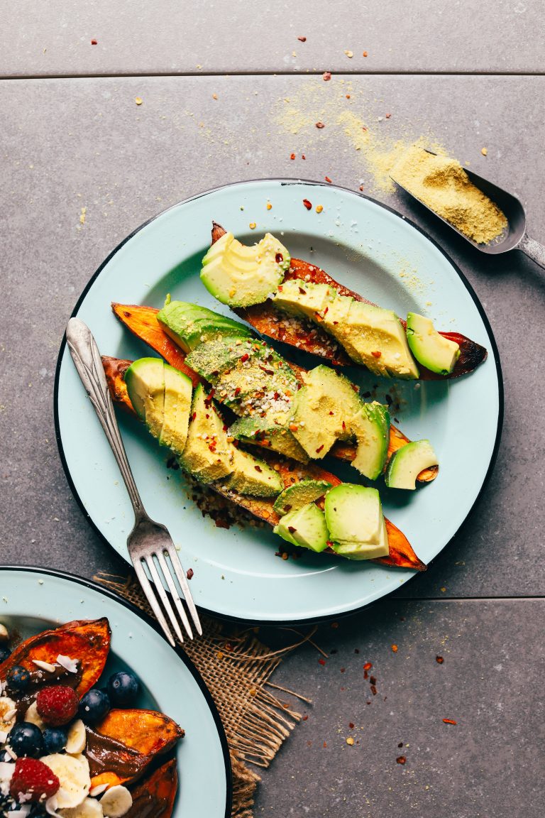 Baked Sweet Potatoes 2 Ways Minimalist Baker Recipes