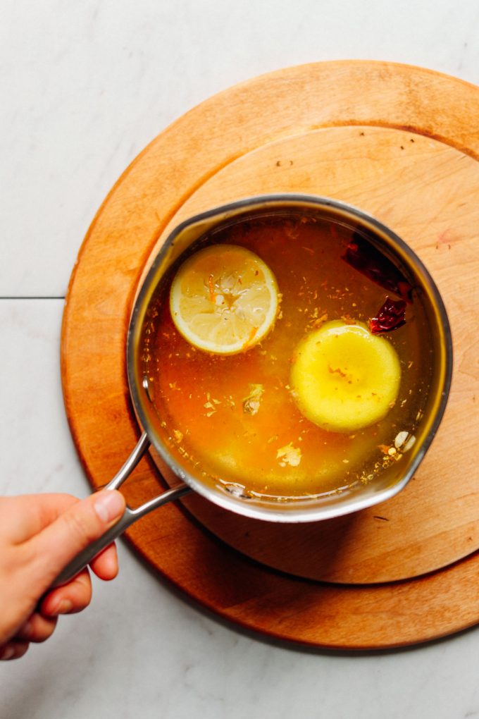 Healing 3-Ingredient Turmeric Tea Tonic | Minimalist Baker Recipes