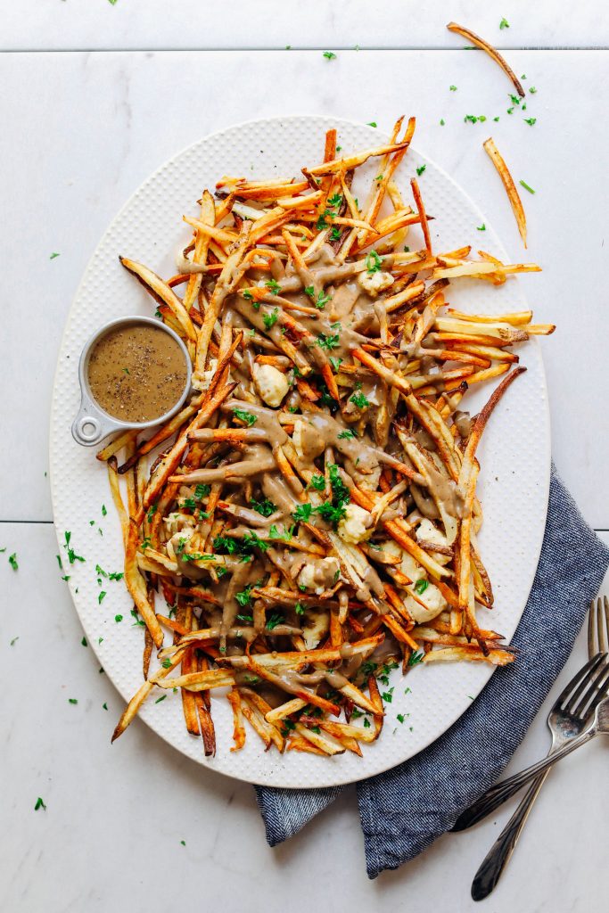 Instagram Food Yummy Easy Vegan Poutine Minimalist Baker Recipes 