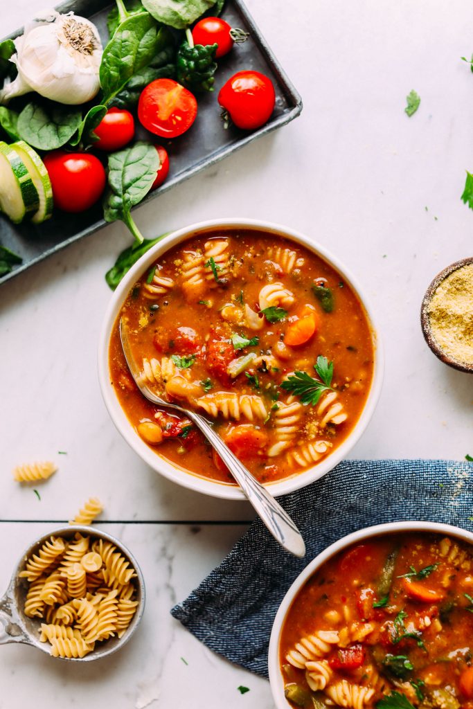 Vegan Gluten Free Minestrone Minimalist Baker Recipes