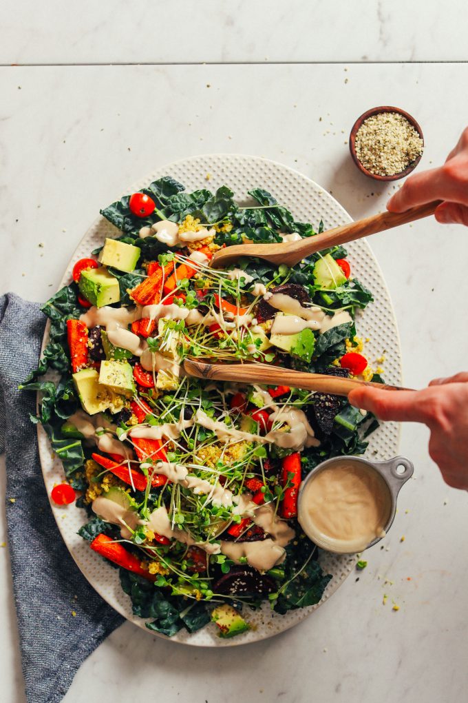 Loaded Kale Salad