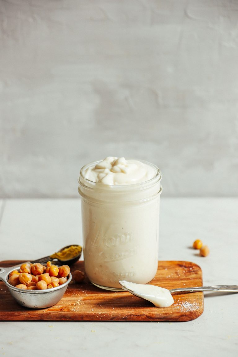Easy Vegan Mayo with Aquafaba | Minimalist Baker Recipes