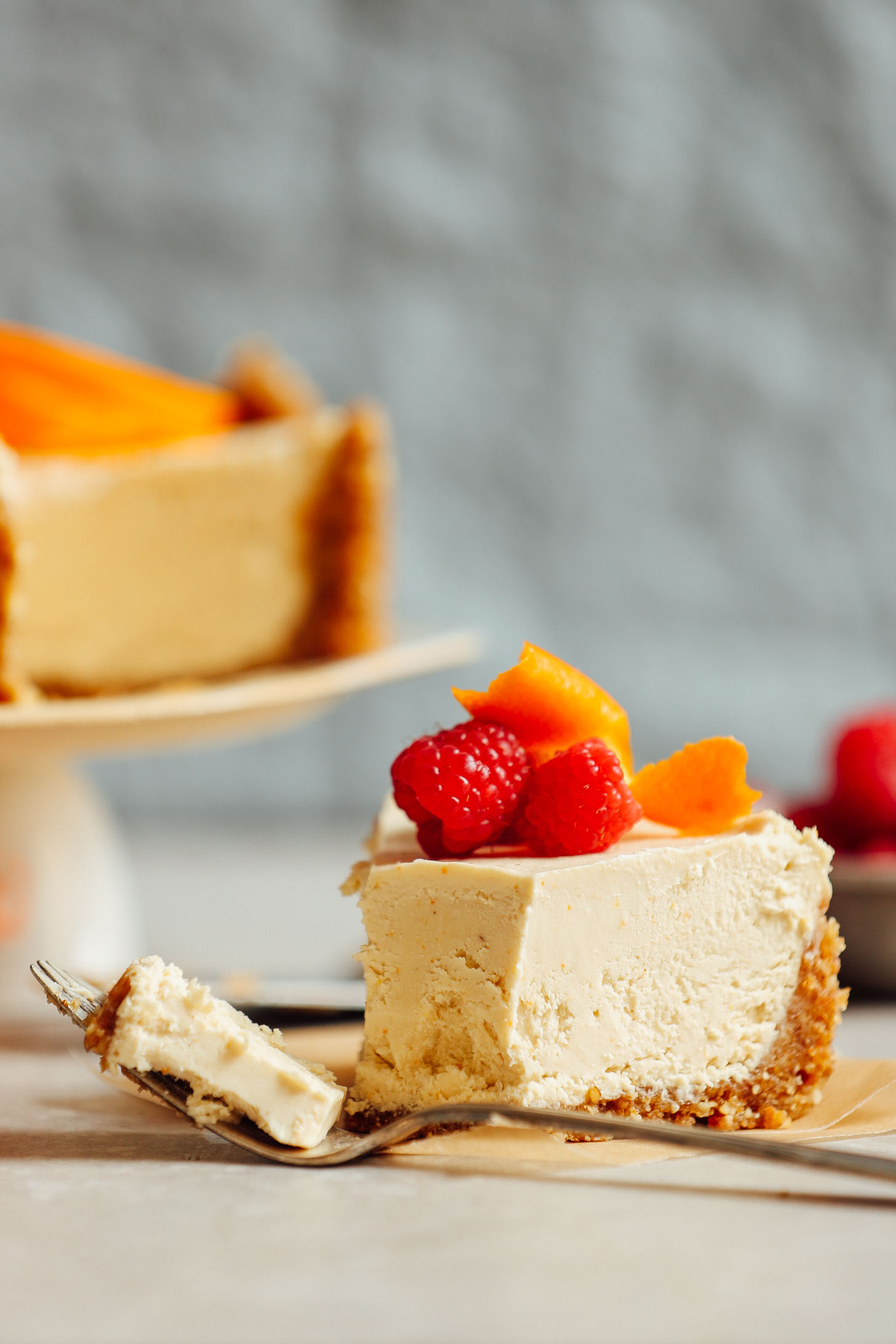Vegan Coconut Yogurt Cheesecake | Minimalist Baker Recipes