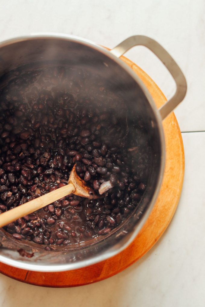 Easy 1-Pot Black Beans from Scratch
