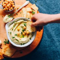 How To Make Hummus From Scratch Minimalist Baker Recipes
