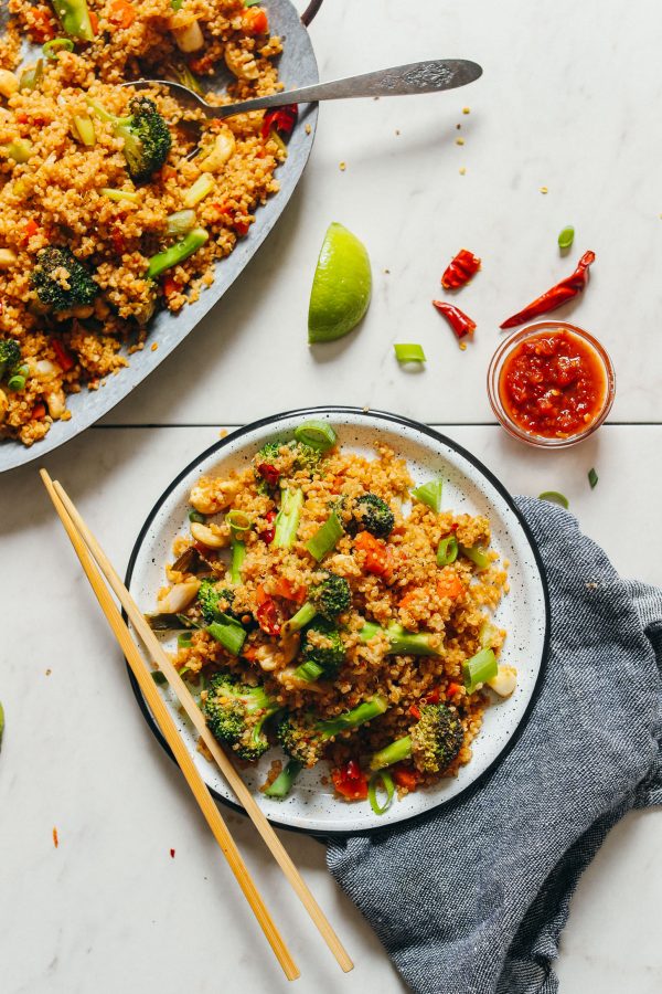 30-Minute Quinoa Fried Rice | Minimalist Baker Recipes