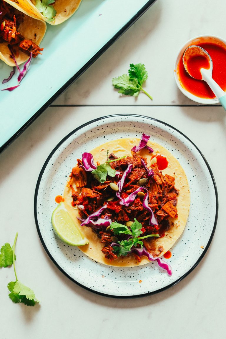 Spicy Vegan Jackfruit Tacos | Minimalist Baker Recipes