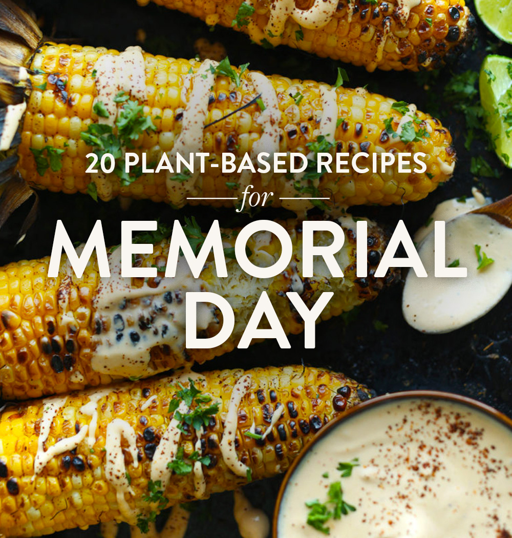 20 plant-based recipes for memorial day