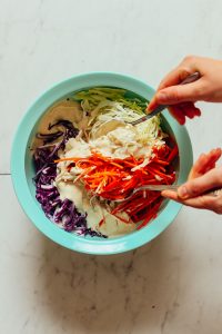 Easy Vegan Coleslaw | Minimalist Baker Recipes