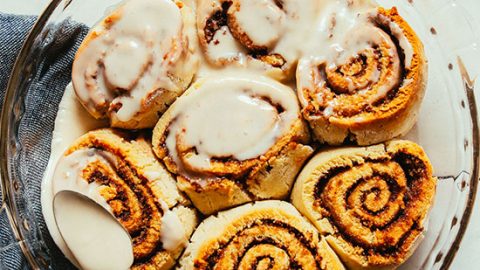 Gluten Free Cinnamon Rolls Vegan Minimalist Baker Recipes