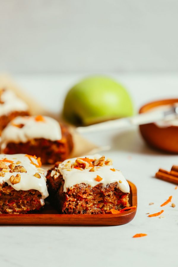 1-Bowl Vegan Apple Carrot Cake | Minimalist Baker Recipes