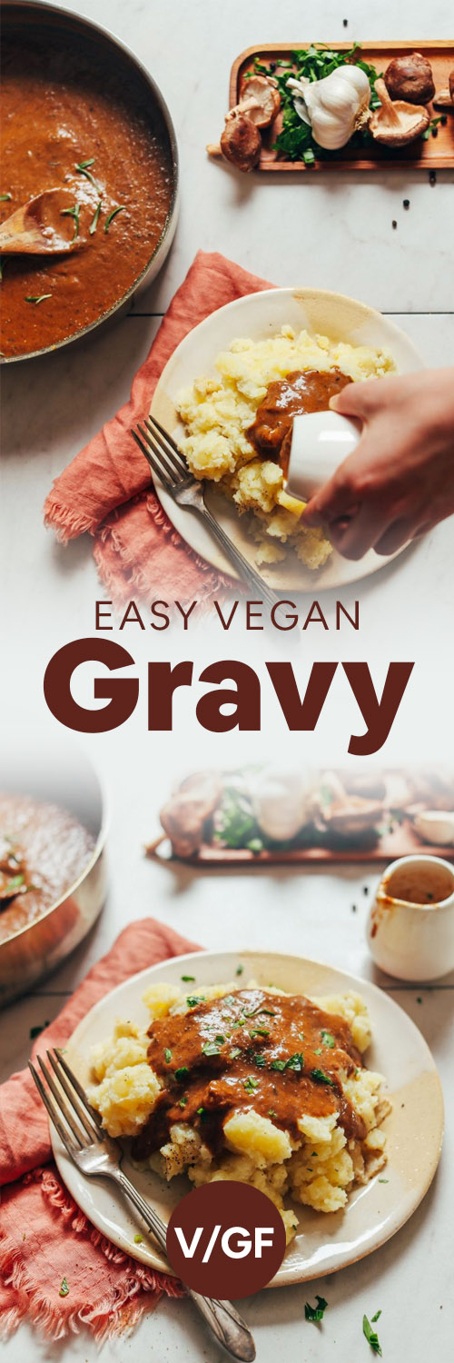 Easy Vegan Gravy | Minimalist Baker Recipes