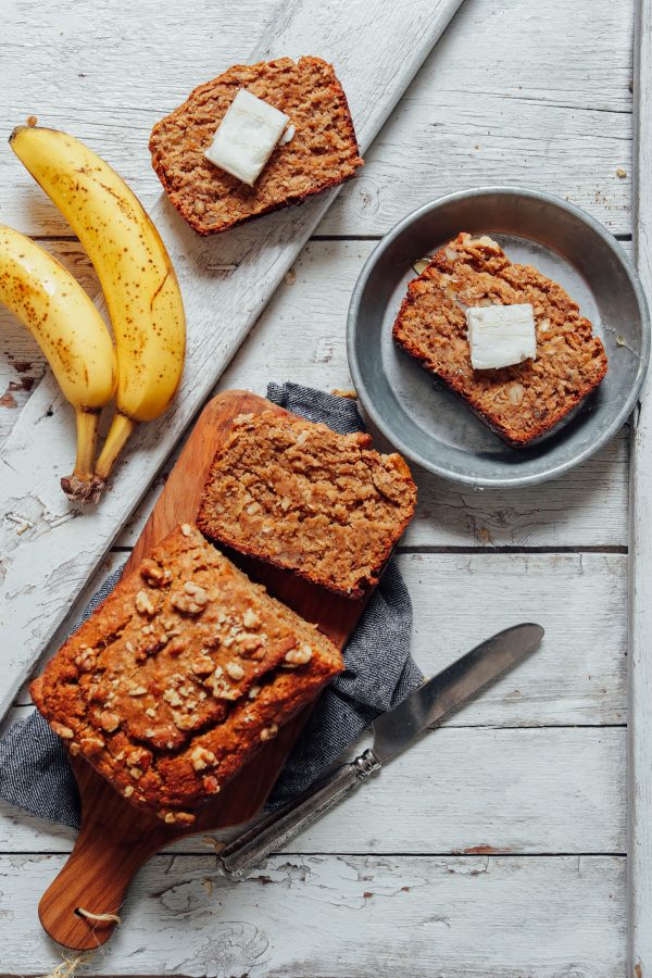 1-Bowl Vegan Gluten-Free Banana Bread | Minimalist Baker Recipes