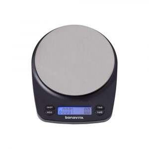 Our favorite Bonavita coffee scale for making excellent coffee