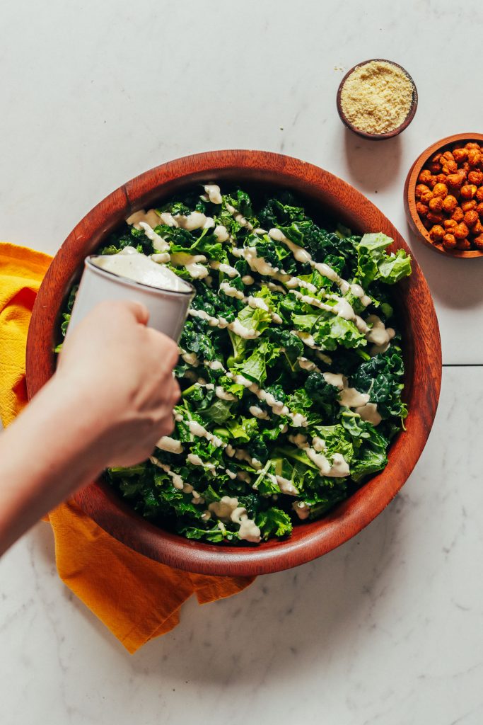 Chickpea Caesar Salad | Minimalist Baker Recipes