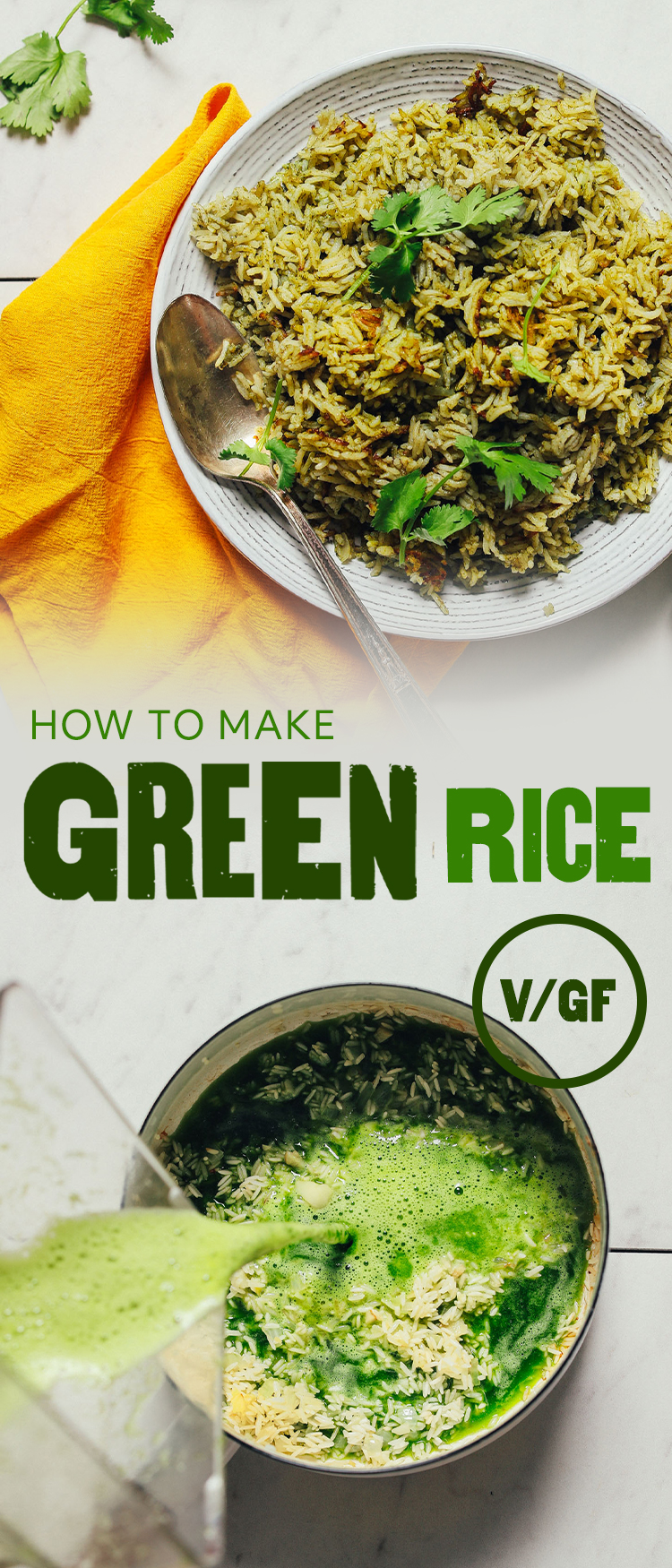 How to Make Green Rice - Minimalist Baker Recipes