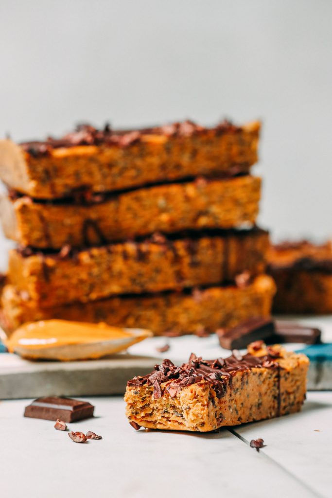 Vegan Peanut Butter Protein Bars - Minimalist Baker Recipes