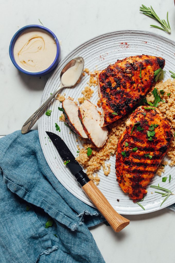 Easy Marinated Grilled Chicken (30 Minutes!)