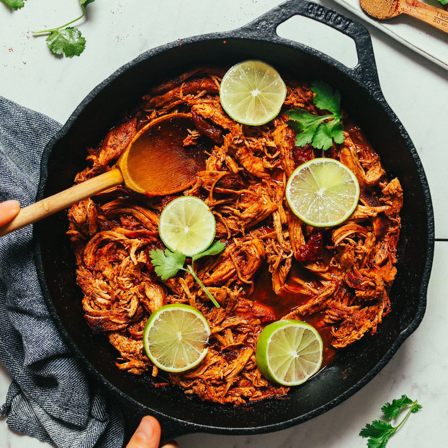 1 Pan Mexican Shredded Chicken Minimalist Baker Recipes