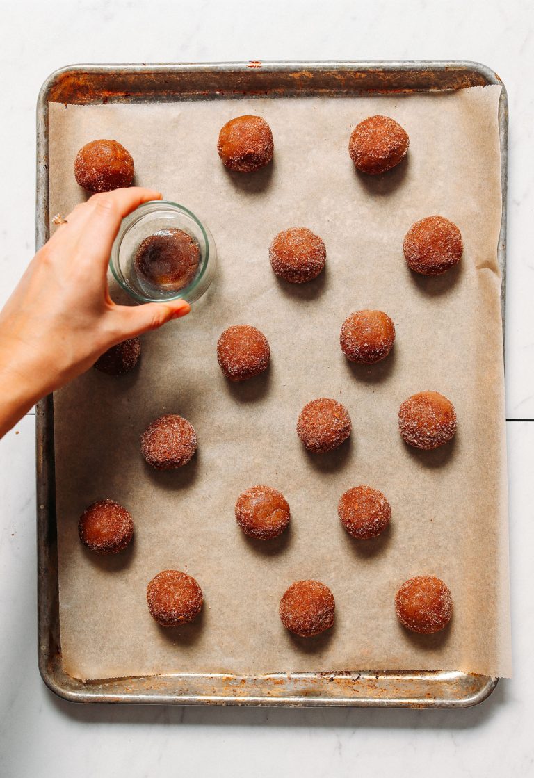 1-Bowl Snickerdoodle Cookies (Vegan + GF) - Minimalist Baker Recipes