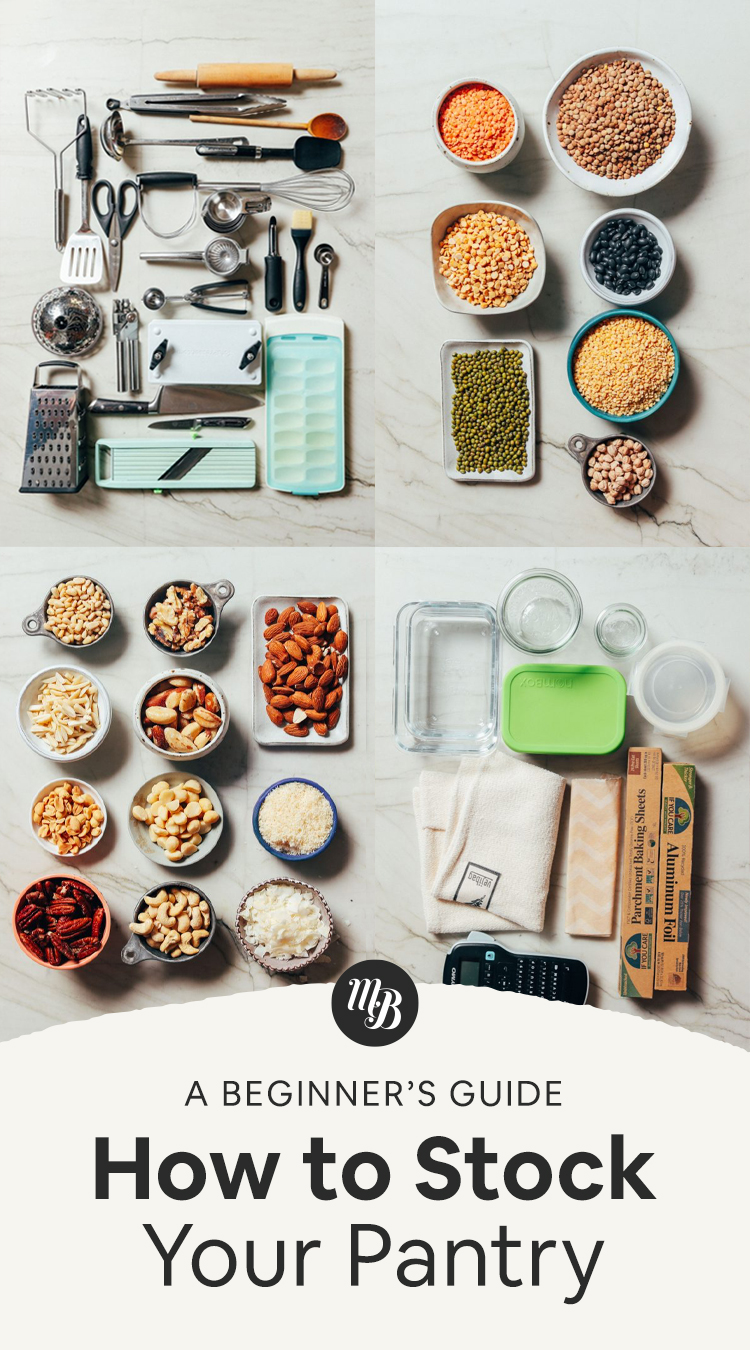 How to Stock Your Pantry (Beginner's Guide!) Minimalist Baker