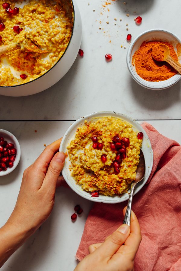 Cozy Turmeric Porridge (1 Pot!) - Minimalist Baker Recipes