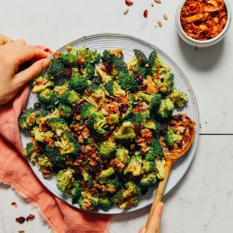 Creamy Vegan Broccoli Salad (Mayo-Free!) - Minimalist Baker Recipes