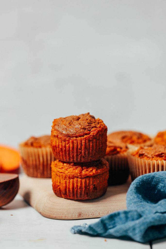 Fluffy Almond Butter Sweet Potato Muffins (GF) - Minimalist Baker Recipes