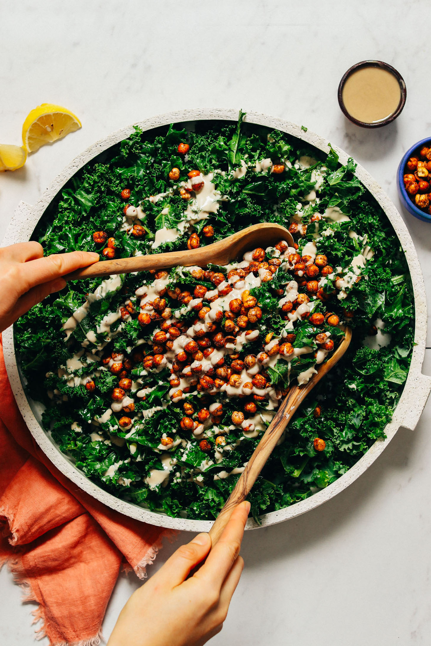 Easy Massaged Kale Salad (15 Minutes!) - Minimalist Baker Recipes
