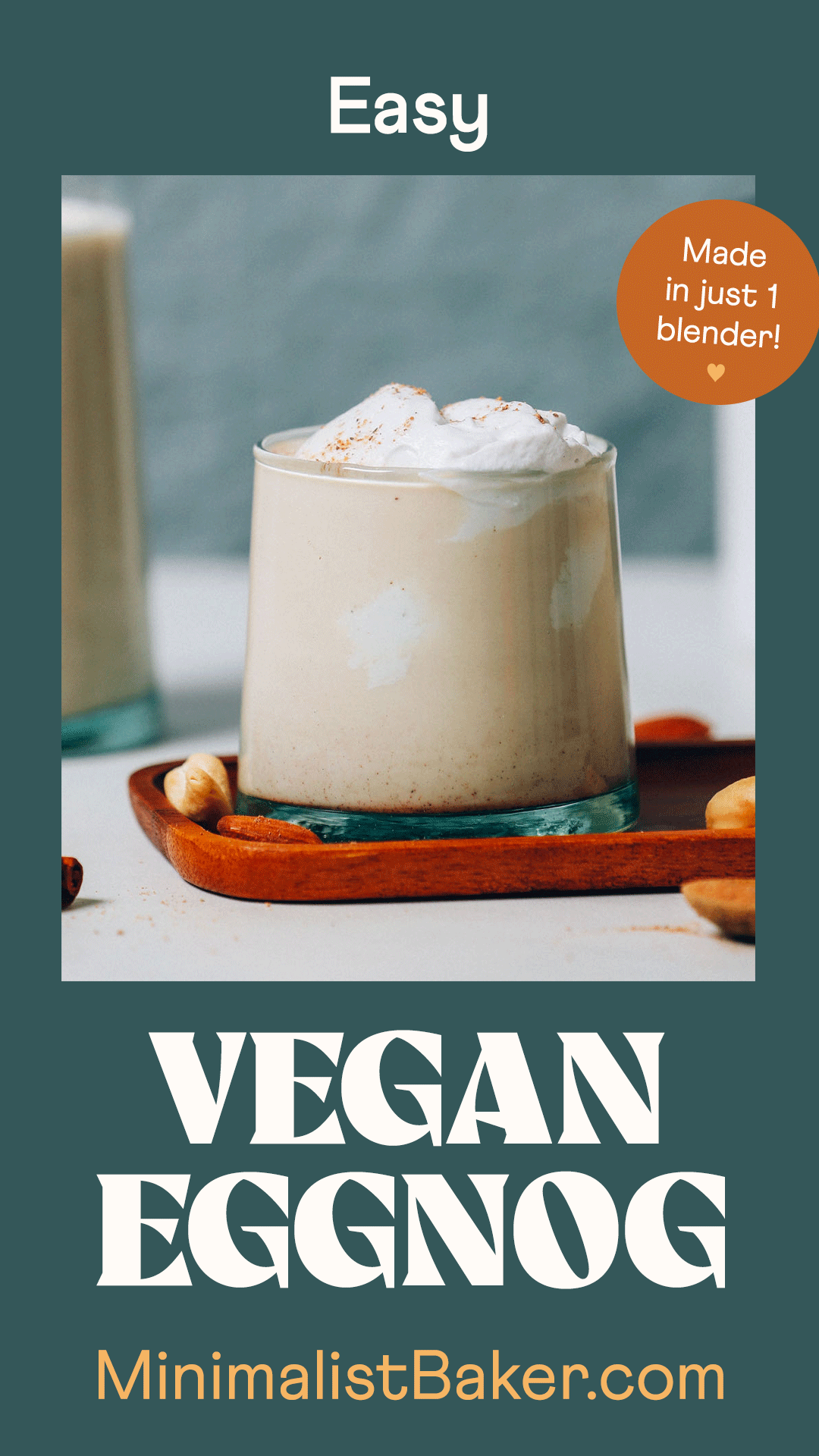 Easy Vegan Eggnog - Minimalist Baker Recipes