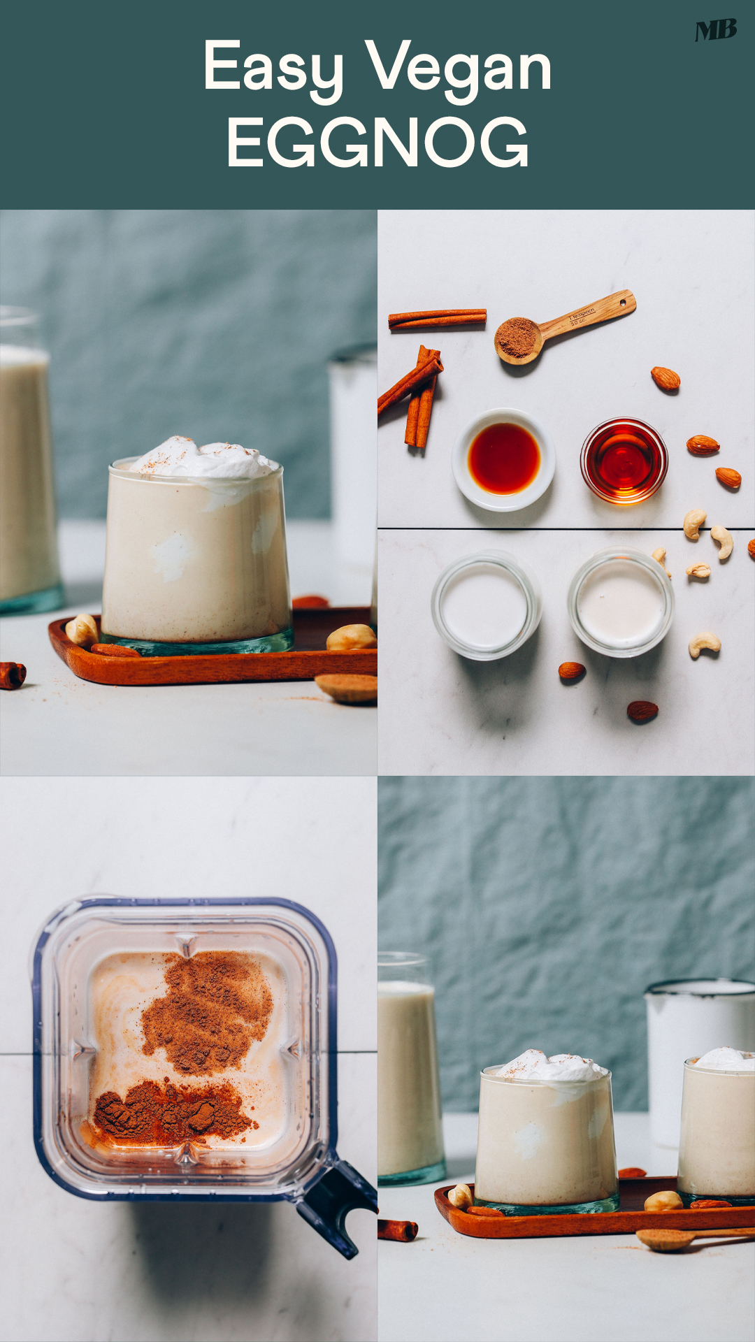 Easy Vegan Eggnog - Minimalist Baker Recipes