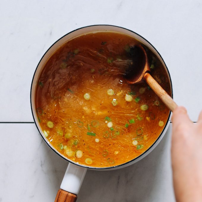 Nourishing Bone Broth Tonic (5 Minutes) - Minimalist Baker Recipes