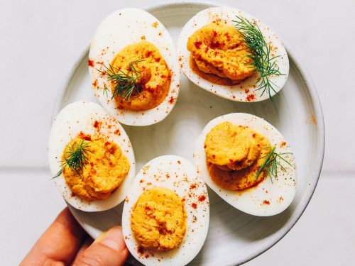 Lazy Deviled Eggs (easy deviled eggs recipe!) - The Endless Meal®