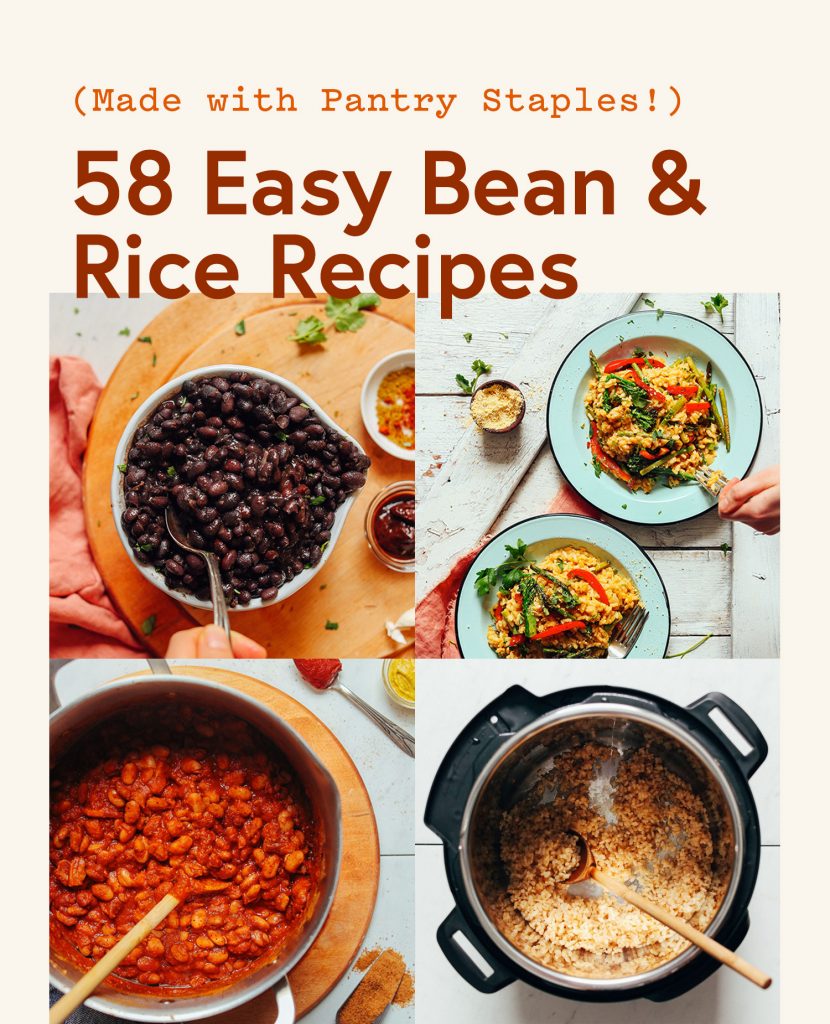 58 Easy Bean And Rice Recipes Minimalist Baker   MB RiceBeansRoundUp PageHeader 01 830x1024 