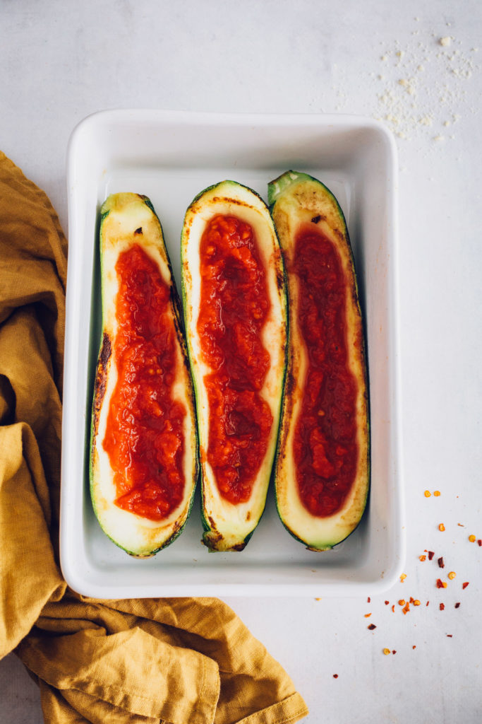 Easy Vegan Zucchini Boats - Minimalist Baker Recipes