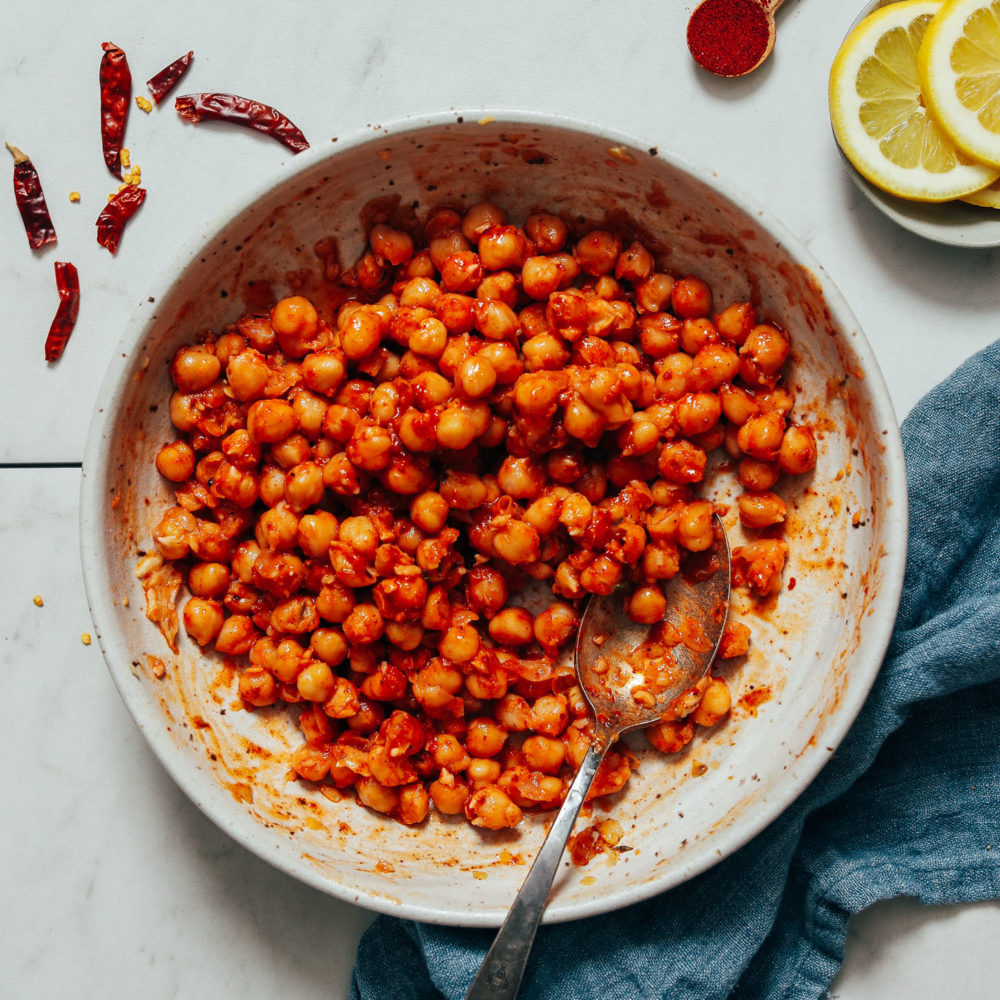 Harissa Eggplant Dip | Minimalist Baker Recipes