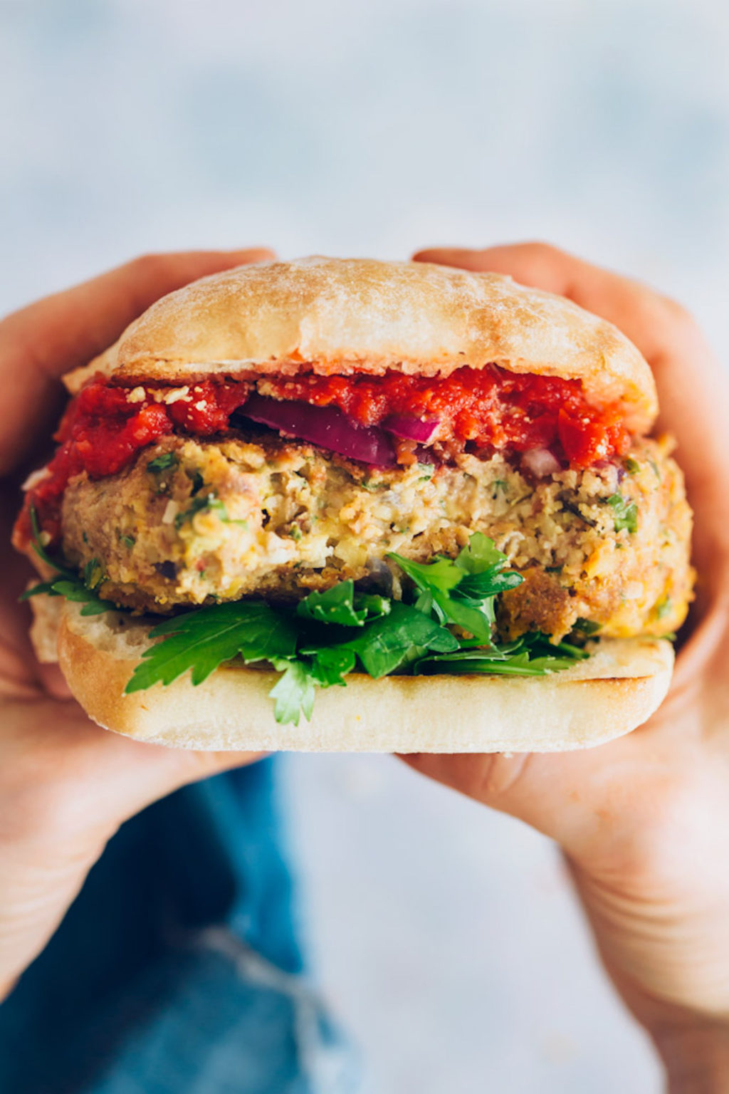Easy Pizza Burgers (PlantBased) Minimalist Baker Recipes