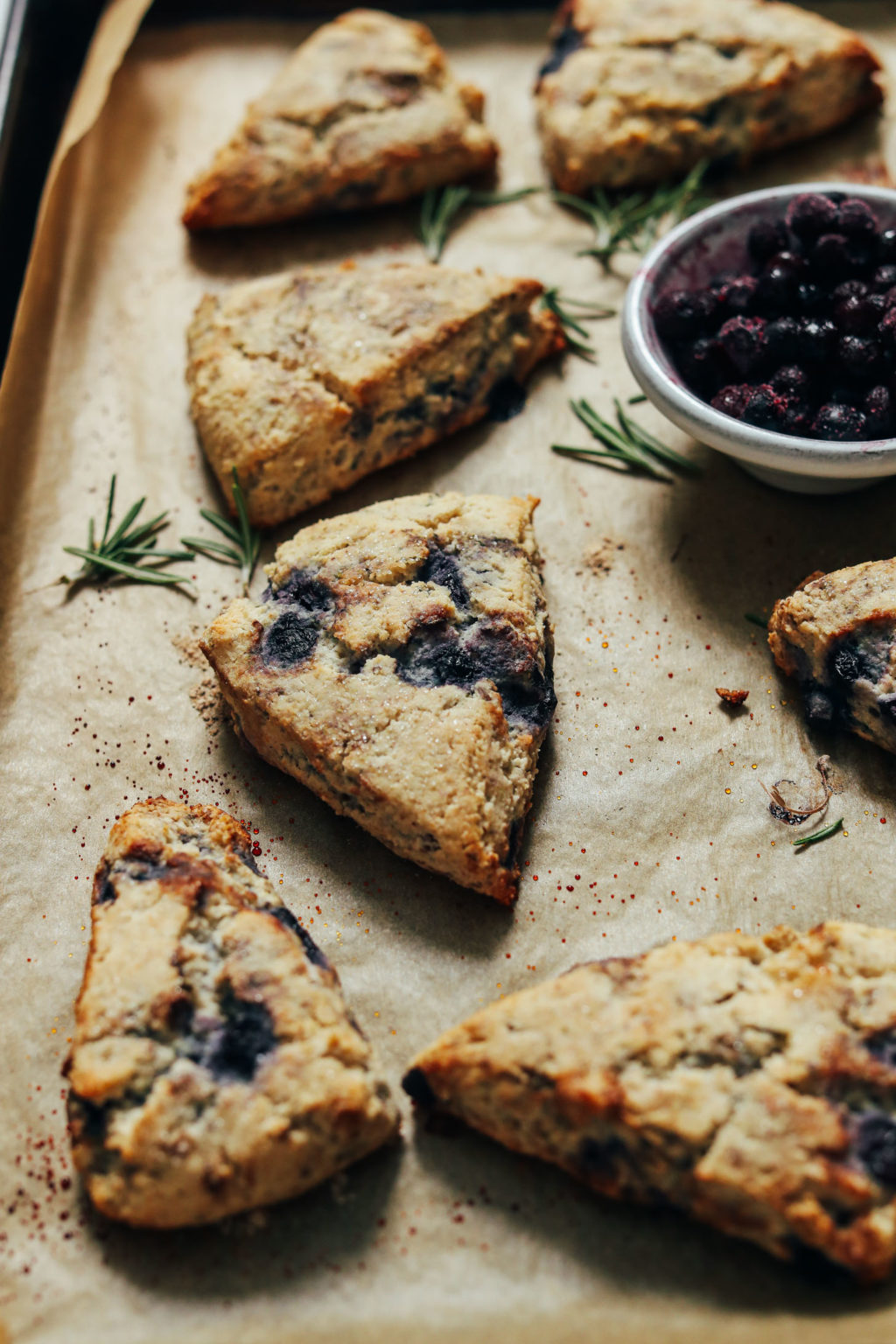 Blueberry GlutenFree Scones Minimalist Baker Recipes