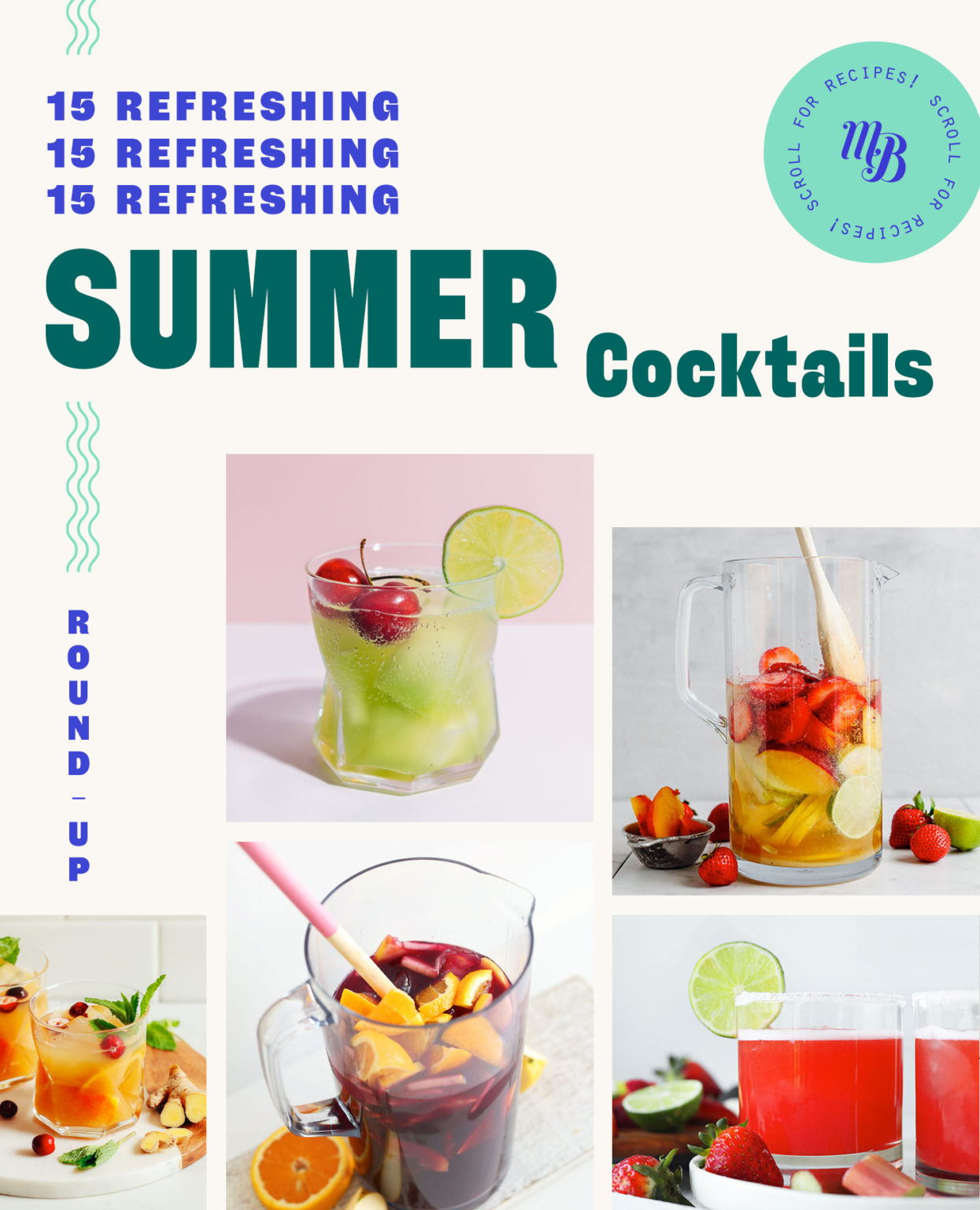 15 Refreshing Summer Cocktails Minimalist Baker