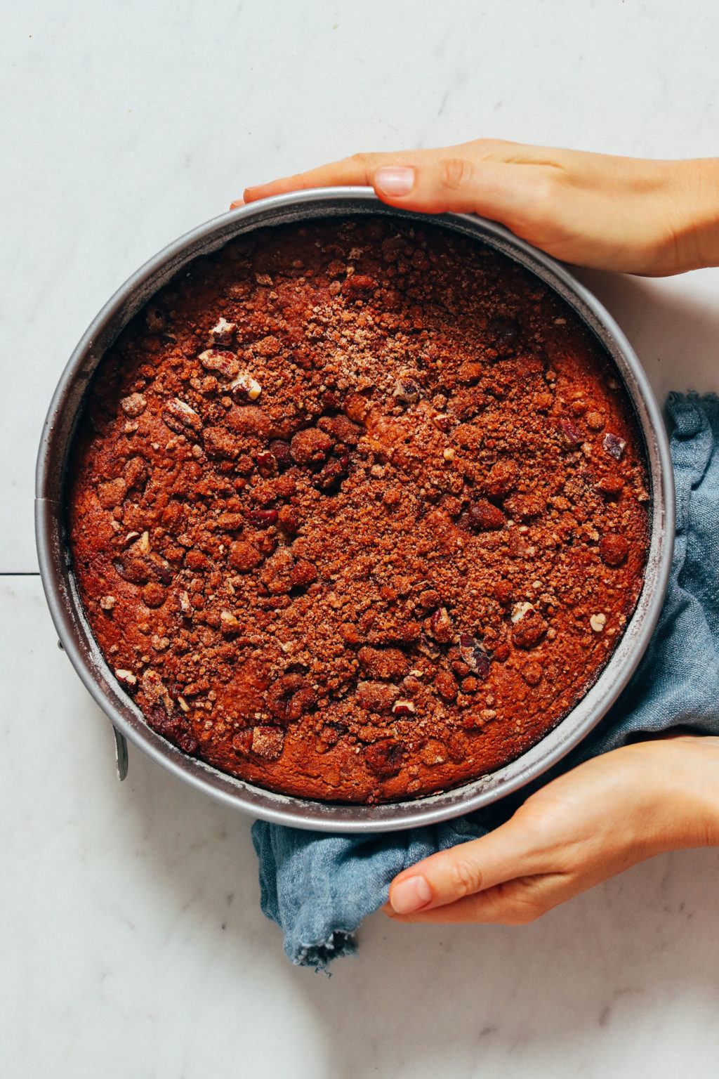 1-Bowl Vegan Coffee Cake (GF, Oil-Free) - Minimalist Baker Recipes