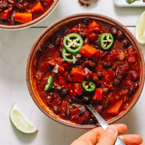 Easy vegetarian chili online instant pot