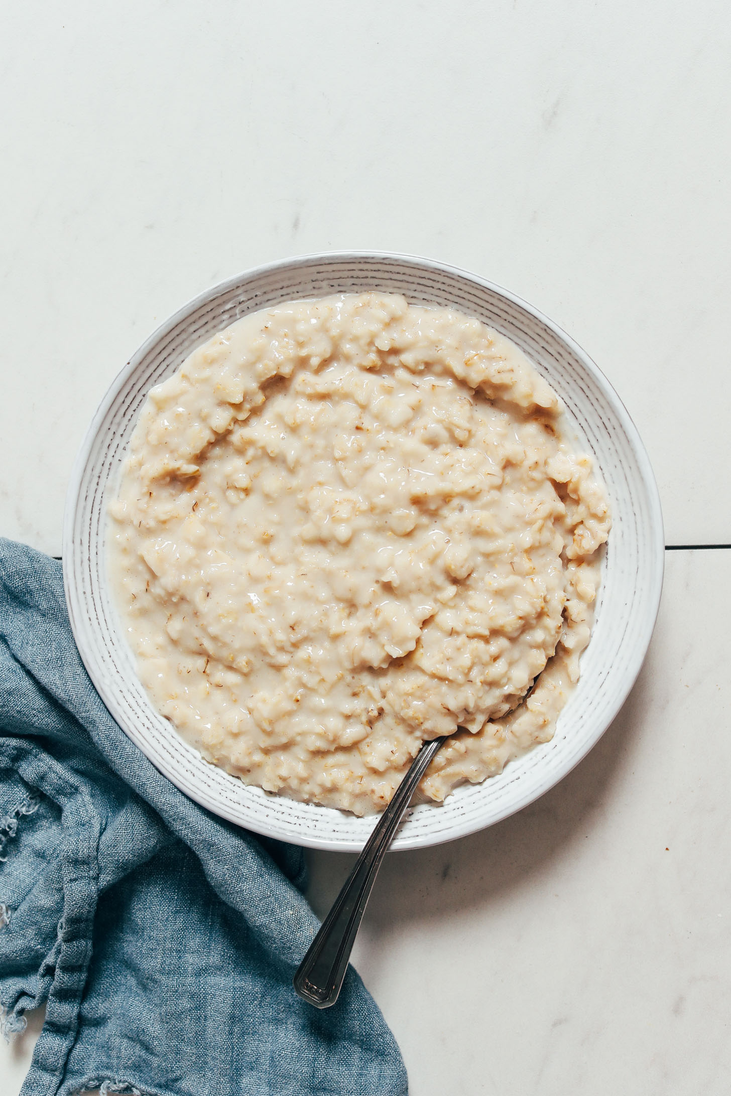 Bowl of creamy Instant Pot oats
